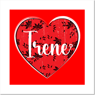 I Love Irene First Name I Heart Irene Posters and Art